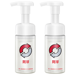 珂岸男士洗面奶氨基酸洁面慕斯控油深层清洁保湿温和洁面乳学生护肤品 净透洁面100ml*2 