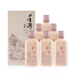 董酒 窖藏 C6 董酱兼香型白酒 50度 500ml*6瓶 整箱装 