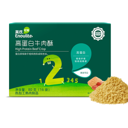 英氏（Engnice）婴幼儿牛肉酥80g牛肉松宝宝儿童小包装辅食调料调味料拌饭料