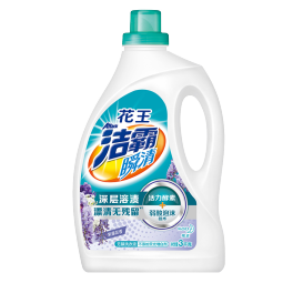 洁霸（ATTACK）瞬清无磷洗衣液 紫藤花香 3kg 双重活力酵素 易漂洗 