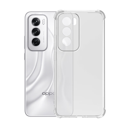 朗客适用OPPO Reno12手机壳oppo reno12保护壳镜头全包外气囊四角防摔超薄TPU全透明软壳简约男女通用