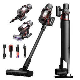 德尔玛（Deerma）【抄底价】自集尘吸尘器T50station 家用无线手持270AW大吸力 90分钟续航 毛发防缠绕90天免打理