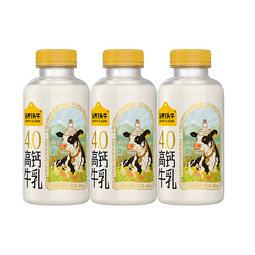 认养一头牛冷藏新鲜牛奶 4.0优质乳蛋白高钙牛乳 低温牛奶 400ml*3瓶 