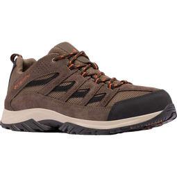 Columbia 哥伦比亚 男士低帮徒步鞋 Crestwood系带户外登山鞋 Camo Brown, Heatwave 8