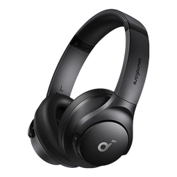 声阔Life Q20i升级版头戴式蓝牙耳机降噪游戏重低音主动降噪90%耳麦金标认证适用华为小米苹果手机 【黑色】升级版双重降噪 零压感