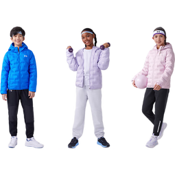 安德玛（Under Armour）【热力羽绒】童装秋冬儿童羽绒服女童轻薄连帽短款外套244106175