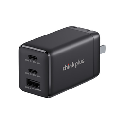 ThinkPlus联想65W氮化镓充电器套装 ThinkPad充电器口红电源多口Type-C适用苹果17/16华为小米联想笔记本