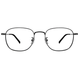 米家小米防蓝光眼镜 平光无度数防辐射眼镜手机电脑男女黑色