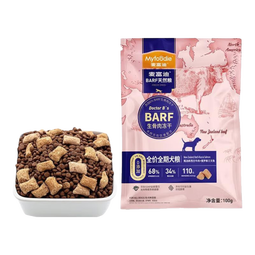 麦富迪狗粮 barf霸弗生骨肉冻干双拼天然粮小型中大型通用犬型全价粮 【升级】鸡肉|试吃包成犬100g