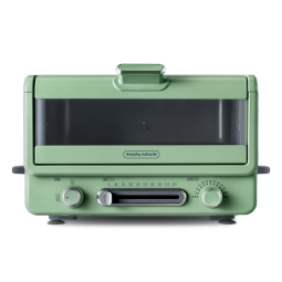 摩飞电器（Morphyrichards）小魔箱烤箱家用多功能电烤箱小型烘焙煎烤一体多功能锅电烤炉蒸烤箱 MR8800 清新绿