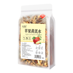 九物道苹果黄芪水 素颜水女生调理养生补气血红枣黄芪苹果枸杞子 苹果黄芪水一袋（7g*20包）
