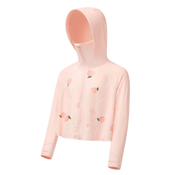 蕉下（beneunder）儿童防晒衣AL122男女童防晒服夏季冰丝凉感防晒外套披肩 【儿童凉感透气】桃子派对 S（110/60）