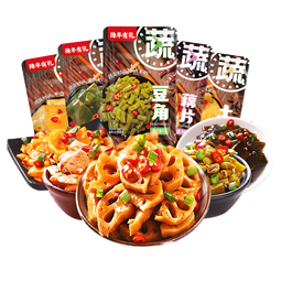 辣年有礼萝卜下饭菜嘎嘣脆开胃菜商用香辣萝卜丁 萝卜约10g*20包 