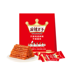 麻辣王子辣条很麻很辣418g 正宗麻辣味休闲零食大礼包办公室下午茶出游