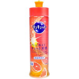 花王（KAO）洗洁精 去油污清洁洗碗洗涤灵餐具 进口不伤手易冲洗 西柚味 