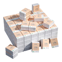 【限时低价】舒可乐整箱手帕纸小包纸巾抽纸卫生纸餐巾湿水韧性 3层 7片*100包