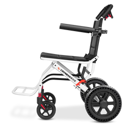 康倍星（COVNBXN）轮椅折叠轻便老人专用旅行便携式老年手推代步车医用家用BZ 2|便携大轮款-12英寸实心轮-折叠可立-BZ