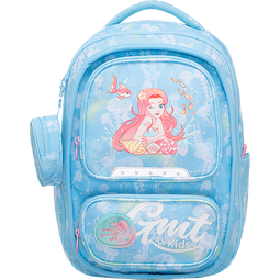 Gmt for kids书包小学生儿童超轻护脊礼物扩容背包1-6年级女甜心人鱼Solid pro