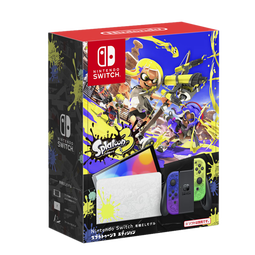 任天堂（Nintendo）【国内保税仓】Switch2/1代 OLED日版/港版游戏机续航加强版ns体感掌机便携家用主机 日版OLED喷射战士3限定机64G赠2年VIP会员