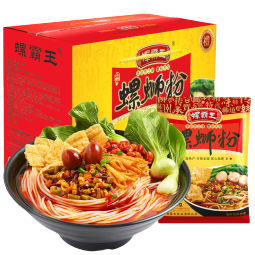 螺霸王螺蛳粉爆款原味330g*6袋礼盒广西柳州正宗螺狮粉酸辣粉中秋送礼 