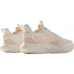 安踏绵绵弹2.0丨女鞋跑步鞋运动鞋跳绳鞋女透气轻便软底减震鞋 燕麦白-3 35.5