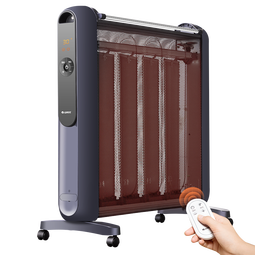 格力（GREE）【速热+无光+无噪】 取暖器家用节能低耗暖气遥控取暖气加湿无光防烫电热膜速热电暖器NDYM-X7021B