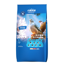 力狼（LILANG）猫粮 纯然幼猫成猫通用型鸡肉冻干双拼全价猫粮10kg（添加乳鸽）