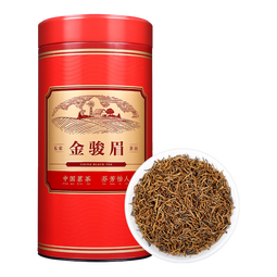 立香园 茶叶金骏眉红茶新茶 蜜香型桐木关头春嫩叶散装礼盒装 金骏眉250克红圆罐