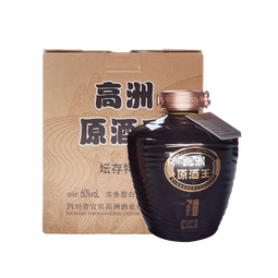 高洲原酒王·坛存特级【五粮液联办酒厂】浓香白酒纯粮酒1500ml60度 60度 1500mL 1坛 （坛存四年）