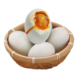 高邮特产咸鸭蛋红心流油下饭配粥新鲜即食裸咸鸭蛋非真空包装 50-60g[裸蛋  非真空包装] 18枚