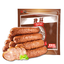 秋林里道斯 中华老字号 俄式红肠600g/袋 量贩装 哈尔滨红肠 休闲零食 