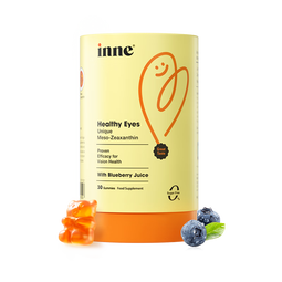 Inne因你inne叶黄素儿童护眼软糖蓝莓味学生青少年明目防蓝光视力 儿童叶黄素软糖30粒/瓶