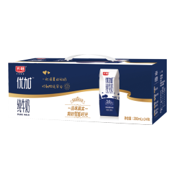 光明优加纯牛奶200ml*24盒钻石装3.6g原生乳蛋白营养早餐奶送礼 