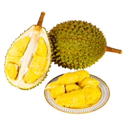 京鲜生猫山王榴莲马来西亚D197新鲜冷冻2.5-3斤保4房生鲜水果 