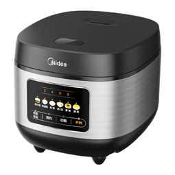 美的（Midea）电饭煲家用电饭锅5L大容量4-5-8-10人多功能智能预约柴火饭煲汤煮粥蛋糕不粘内胆微压煮饭锅 【微压焖香阀】 5L 高清炫彩屏
