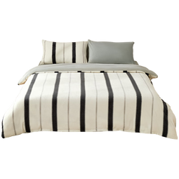 一默四件套冬季被套床单枕套床上用品双人加厚保暖印花牛奶绒四件套 奇异波点 床单款 （被套200*230cm）