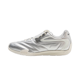 李宁菲林Pulse 足球风软底休闲鞋女鞋2025新款薄底运动鞋AGLV136