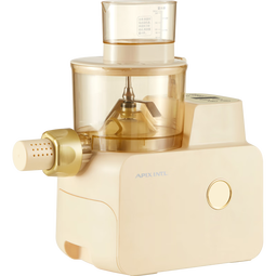 APIXINTL日本安本素 面条机全自动压面机家用多功能多模具电动和面机揉面饺子皮机4人分量APIX-M06 