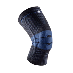 保而防德国原装  0码运动护膝 篮球跑步专业护具GenuTrain银钛黑 单只装 