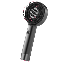 倍轻松Scalp3S头皮智能按摩梳深空黑 红光护发滋养护头皮头部按摩仪器 教师节礼物送老师生日礼物 