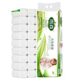 雨森（YUSEN）天然柔滑卷纸卫生纸700克/提12卷6层加厚厕所纸巾手纸妇婴可用 6层 58g*12卷 【700g*1提】毛重
