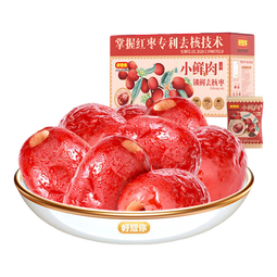 好想你_小鲜肉免洗锁鲜红枣 新疆大枣特产免洗即食果干零食礼盒节日送礼 【约32小袋】锁鲜去核枣640g/箱
