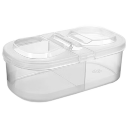 星坊 调料罐香料辣椒调料盒大料厨房八角桂皮家用分装盒密封盒 4个装 