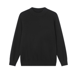 京东京造【纯山羊绒】羊绒衫针织衫毛衣男秋冬礼盒送礼 黑色 S