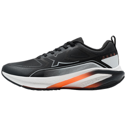 特步【门店同款】星耀2.0跑鞋男冬季棉鞋保暖防滑鞋男976419110070 黑/帆白（革面） 39