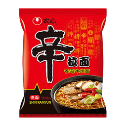 农心辛拉面辣白菜方便面泡面拉面速食单包多包袋装组合装120g*1包 辛拉面单包120g