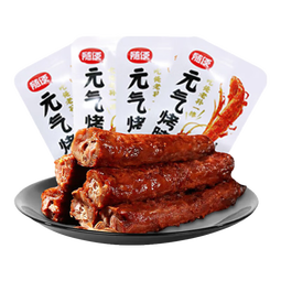 随便元气烤脖卤味肉食即食零食休闲食品20g/根 【5包】元气烤脖 混合味(香辣/糖醋味)