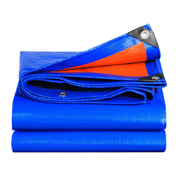双源 蓝橘篷布 户外防雨防晒防水布防雨布遮雨遮阳布塑料布蓬布 2*2米