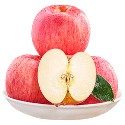 甜醉了 烟台苹果栖霞红富士新鲜水果生鲜山东特产脆甜整箱平果礼盒礼品 红富士净重4.5斤75-80mm