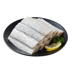 鲜京采 舟山五去带鱼段净重3斤 去头去尾去内脏去黑膜去血 生鲜鱼类 